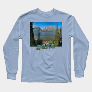 Grand Teton National Park - Lake Jenny Long Sleeve T-Shirt